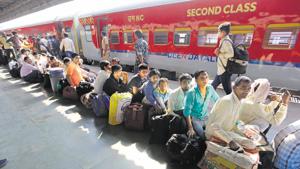 The trains were started from May 1 to ferry workers left jobless by the Covid-19 lockdown to their home states.(Siddharaj Solanki/ Hindustan Times) The trains were started from May 1 to ferry workers left jobless by the Covid-19 lockdown to their home states.(Siddharaj Solanki/ Hindustan Times)