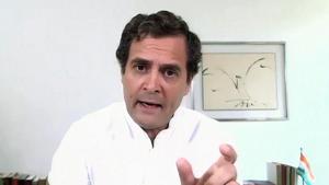 Congress leader Rahul Gandhi had earlier said that he was “immensely grateful” to the doctors who are on the frontlines fighting against the coronavirus pandemic.(ANI file photo) Congress leader Rahul Gandhi had earlier said that he was “immensely grateful” to the doctors who are on the frontlines fighting against the coronavirus pandemic.(ANI file photo)