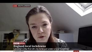 The image shows Dr Clare Wenham.(Twitter/@scottygb) The image shows Dr Clare Wenham.(Twitter/@scottygb)