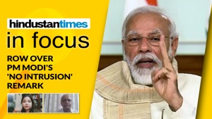 <p>A massive row had broken out over PM Modi's remark that the Chinese had not intruded into Indian territory. The opposition launched a fierce attack on the Prime Minister citing how his statement was in contrast to those made by the Defence Minister and the External Affairs Minister on the issue. Lt Gen SL Narasimhan, member of the National Security Advisory Board, clarified on the Prime Minister's statement during an exclusive conversation with Hindustan Times' Aditi Prasad. Watch the full video&nbsp;for more.</p>