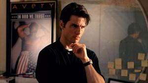 Tom Cruise in a still from Jerry Maguire. Tom Cruise in a still from Jerry Maguire.