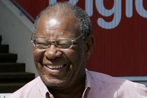 File photo of former West Indies' cricket players Sir Everton Weekes.(AP) File photo of former West Indies' cricket players Sir Everton Weekes.(AP)
