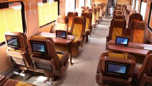 The ministry said the planned investment will come to around Rs 30,000 crore, the rakes will need to be manufactured in India, and the private entity shall be responsible for financing, procuring, operation and maintenance of the trains.(HT PHOTO.) The ministry said the planned investment will come to around Rs 30,000 crore, the rakes will need to be manufactured in India, and the private entity shall be responsible for financing, procuring, operation and maintenance of the trains.(HT PHOTO.)