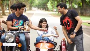 Sushant Singh Rajput, Sanjana Sanghi and Mukesh Chhabra behind the scenes of Dil Bechara. Sushant Singh Rajput, Sanjana Sanghi and Mukesh Chhabra behind the scenes of Dil Bechara.