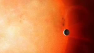 Artist's impression showing a planet orbiting a star located 730 light years from our solar system.(University of Warwick . Mark Garlick / Handout via REUTERS) Artist's impression showing a planet orbiting a star located 730 light years from our solar system.(University of Warwick . Mark Garlick / Handout via REUTERS)