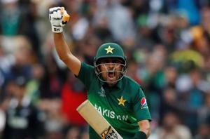 Pakistan's Babar Azam.(Action Images via Reuters) Pakistan's Babar Azam.(Action Images via Reuters)