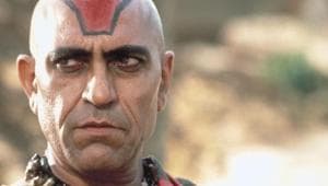 Amrish Puri as Mola Ram in Indiana Jones and the Temple of Doom.(Lucasfilm Ltd) Amrish Puri as Mola Ram in Indiana Jones and the Temple of Doom.(Lucasfilm Ltd)