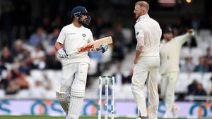 Virat Kohli and Ben Stokes from India’s 2018 tour of England.(Getty Images) Virat Kohli and Ben Stokes from India’s 2018 tour of England.(Getty Images)