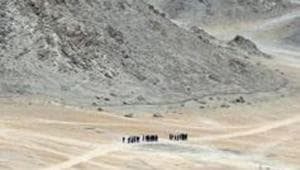 Indian soldiers walk at the foothills of a mountain range near Leh, the joint capital of the union territory of Ladakh, on June 24, 2020. - Indian fighter jets roared over the Indian Himalayan town of Leh on June 24 reinforcing simmering border tensions with China that military sources say has taken over a chunk of territory that India considers its own. (Photo by Tauseef MUSTAFA / AFP)(AFP file photo. Representative image) Indian soldiers walk at the foothills of a mountain range near Leh, the joint capital of the union territory of Ladakh, on June 24, 2020. - Indian fighter jets roared over the Indian Himalayan town of Leh on June 24 reinforcing simmering border tensions with China that military sources say has taken over a chunk of territory that India considers its own. (Photo by Tauseef MUSTAFA / AFP)(AFP file photo. Representative image)