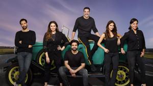 Bell Bottom stars Akshay Kumar, Huma Qureshi, Vaani Kapoor and Lara Dutta. Bell Bottom stars Akshay Kumar, Huma Qureshi, Vaani Kapoor and Lara Dutta.