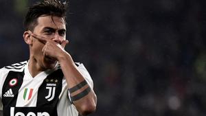 Paulo Dybala celebrates after scoring a goal.(Getty Images) Paulo Dybala celebrates after scoring a goal.(Getty Images)