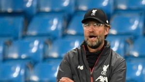Soccer Football - Premier League - Manchester City v Liverpool - Etihad Stadium, Manchester, Britain - July 2, 2020 Liverpool manager Juergen Klopp, as play resumes behind closed doors following the outbreak of the coronavirus disease (COVID-19) Peter Powell/Pool via REUTERS(REUTERS) Soccer Football - Premier League - Manchester City v Liverpool - Etihad Stadium, Manchester, Britain - July 2, 2020 Liverpool manager Juergen Klopp, as play resumes behind closed doors following the outbreak of the coronavirus disease (COVID-19) Peter Powell/Pool via REUTERS(REUTERS)