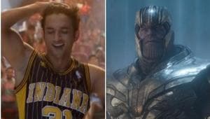 Sushant Singh Rajput in the Dil Bechara trailer (L), and Thanos (R). Sushant Singh Rajput in the Dil Bechara trailer (L), and Thanos (R).