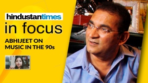 <p>Singer Abhijeet Bhattacharya spoke on the music industry during the 1990s. Speaking to Hindustan Times' Aditi Prasad, the renowned singer said that music used to be the hero of the movie during the 90s. Abhijeet said earlier, the lyricists and music directors used to sit down and create a song that does not happen now. Watch the full video for all the details.</p>