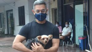 Aamir Khan photographed at the vet.(Varinder Chawla) Aamir Khan photographed at the vet.(Varinder Chawla)