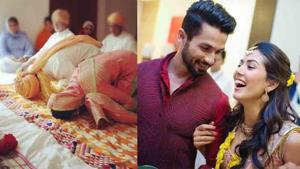 Mira Rajput shared photos of her wedding with Shahid Kapoor on their fifth wedding anniversary. Mira Rajput shared photos of her wedding with Shahid Kapoor on their fifth wedding anniversary.
