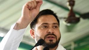 RJD leader Tejashwi Yadav accused the Nitish Kumar-led government in the state of ignoring the rapidly rising coronavirus cases(Santosh Kumar/ Hindustan Times) RJD leader Tejashwi Yadav accused the Nitish Kumar-led government in the state of ignoring the rapidly rising coronavirus cases(Santosh Kumar/ Hindustan Times)