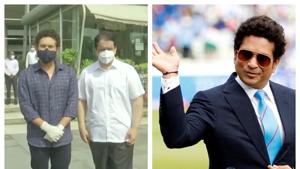 Sachin Tendulkar.(ANI/PTI/HT Photo) Sachin Tendulkar.(ANI/PTI/HT Photo)