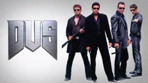 Dus starred Sanjay Dutt, Abhishek Bachchan and Shilpa Shetty, among others. Dus starred Sanjay Dutt, Abhishek Bachchan and Shilpa Shetty, among others.