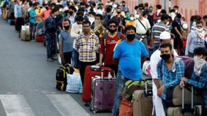The Affordable Rental Housing Complexes (ARHCs) scheme under the ministry of housing and urban affairs will be a sub-scheme under the Pradhan Mantri Awas Yojana (Urban) for migrant workers from small towns.(REUTERS PHOTO.) The Affordable Rental Housing Complexes (ARHCs) scheme under the ministry of housing and urban affairs will be a sub-scheme under the Pradhan Mantri Awas Yojana (Urban) for migrant workers from small towns.(REUTERS PHOTO.)