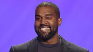 Kanye West on stage during a service at Lakewood Church in Houston.(AP) Kanye West on stage during a service at Lakewood Church in Houston.(AP)