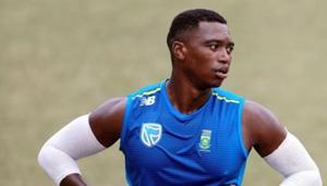 South Africa's Lungi Ngidi(REUTERS) South Africa's Lungi Ngidi(REUTERS)