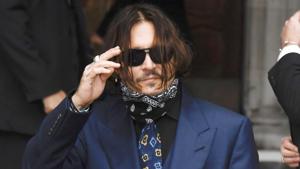 Johnny Depp arrives at the High Court in London, Thursday, July 9, 2020.(AP) Johnny Depp arrives at the High Court in London, Thursday, July 9, 2020.(AP)