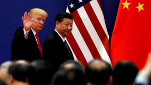 US President Donald Trump with China’s President Xi Jinping.(File photo)