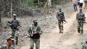 Acting on a tip-off about the presence of the Maoist rebels in the dense forests of Valmiki Tiger Reserve (VTR), a team of the security personnel raided Charpaniya Done area, police officials said.(AP file photo. Representative image) Acting on a tip-off about the presence of the Maoist rebels in the dense forests of Valmiki Tiger Reserve (VTR), a team of the security personnel raided Charpaniya Done area, police officials said.(AP file photo. Representative image)