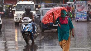 Light to moderate rainfall was also recorded in many other places in Alwar, Kota, Bharatpur, Baran and Tonk districts.(Santosh Kumar/HT Photo. Representative image) Light to moderate rainfall was also recorded in many other places in Alwar, Kota, Bharatpur, Baran and Tonk districts.(Santosh Kumar/HT Photo. Representative image)