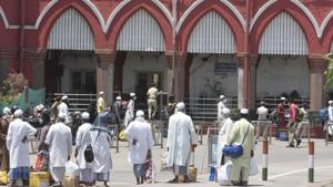 Till date, 445 foreign nationals from 33 different countries, who were charge-sheeted in the case have been granted bail by the court.(Vipin Kumar/HT file photo) Till date, 445 foreign nationals from 33 different countries, who were charge-sheeted in the case have been granted bail by the court.(Vipin Kumar/HT file photo)