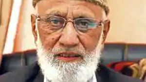Ashraf Sehrai is chairperson of the pro-Pakistan Tehreek-e-Hurriyat(File photo) Ashraf Sehrai is chairperson of the pro-Pakistan Tehreek-e-Hurriyat(File photo)