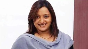 Swapna Prabhu Suresh was absconding since the gold consignment was seized at the airport on July 5.(Sourced) Swapna Prabhu Suresh was absconding since the gold consignment was seized at the airport on July 5.(Sourced)