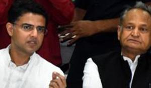 Rajasthan chief minister Ashok Gehlot with deputy CM Sachin Pilot, Jaipur, 2019(PTI) Rajasthan chief minister Ashok Gehlot with deputy CM Sachin Pilot, Jaipur, 2019(PTI)