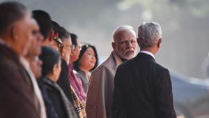 External affairs minister Subrahmanyam Jaishankar on Saturday described the “disengagement and de-escalation” process with China as “work in progress”.(AFP) External affairs minister Subrahmanyam Jaishankar on Saturday described the “disengagement and de-escalation” process with China as “work in progress”.(AFP)