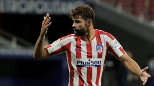 Soccer Football - La Liga Santander - Atletico Madrid v Real Betis - Wanda Metropolitano, Madrid, Spain - July 11, 2020 Atletico Madrid's Diego Costa reacts, as play resumes behind closed doors following the outbreak of the coronavirus disease (COVID-19) REUTERS/Javier Barbancho(REUTERS) Soccer Football - La Liga Santander - Atletico Madrid v Real Betis - Wanda Metropolitano, Madrid, Spain - July 11, 2020 Atletico Madrid's Diego Costa reacts, as play resumes behind closed doors following the outbreak of the coronavirus disease (COVID-19) REUTERS/Javier Barbancho(REUTERS)