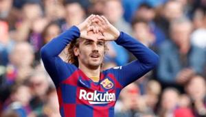 Barcelona's Antoine Griezmann(REUTERS) Barcelona's Antoine Griezmann(REUTERS)