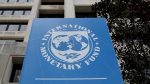 The International Monetary Fund (IMF) headquarters building is seen ahead of the IMF/World Bank spring meetings in Washington, US.(REUTERS) The International Monetary Fund (IMF) headquarters building is seen ahead of the IMF/World Bank spring meetings in Washington, US.(REUTERS)