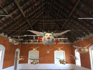 Wild and wonderful: An installation at the Kochi Muziris Biennale.(Shutterstock) Wild and wonderful: An installation at the Kochi Muziris Biennale.(Shutterstock)