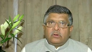 File photo: Union minister Ravi Shankar Prasad.(ANI) File photo: Union minister Ravi Shankar Prasad.(ANI)