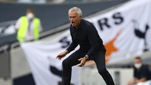 Tottenham Hotspur manager Jose Mourinho.(REUTERS) Tottenham Hotspur manager Jose Mourinho.(REUTERS)