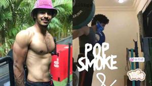 Ishaan Khatter had shared a video of him wearing a mask while working out at home.
