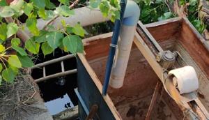 The Non-functional sewage plant at a Ludhiana dyeing unit.(HT Photo) The Non-functional sewage plant at a Ludhiana dyeing unit.(HT Photo)