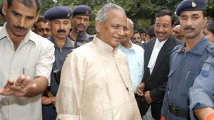 Former Uttar Pradesh chief minister Kalyan Singh said “at regular intervals, officials concerned were also instructed to review security arrangements of the structure (Babri Masjid).”(Ajay Aggarwal /HT File Photo) Former Uttar Pradesh chief minister Kalyan Singh said “at regular intervals, officials concerned were also instructed to review security arrangements of the structure (Babri Masjid).”(Ajay Aggarwal /HT File Photo)