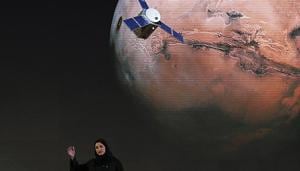 In this 2015 file photo, Sarah Amiri, deputy project manager of the United Arab Emirates Mars mission, talks about the project named "Hope," or "al-Amal" in Arabic. The mission is slated to be launched from Japan’s Tanegashima Space Centre on July 15, 2020.(AP File) In this 2015 file photo, Sarah Amiri, deputy project manager of the United Arab Emirates Mars mission, talks about the project named "Hope," or "al-Amal" in Arabic. The mission is slated to be launched from Japan’s Tanegashima Space Centre on July 15, 2020.(AP File)