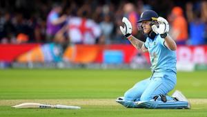 Ben Stokes during the Final of the ICC Cricket World Cup 2019 between New Zealand and England at Lord's Cricket Ground.(Getty Images) Ben Stokes during the Final of the ICC Cricket World Cup 2019 between New Zealand and England at Lord's Cricket Ground.(Getty Images)