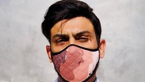 Designer Saran Kohli, who suffers from vitiligo since childhood, came up with the idea of making vitiligo face masks to initiate an open conversation on the condition. Designer Saran Kohli, who suffers from vitiligo since childhood, came up with the idea of making vitiligo face masks to initiate an open conversation on the condition.