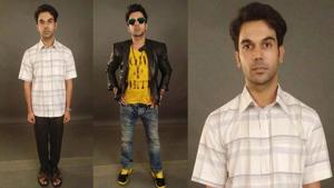 Rajkummar Rao’s two looks for the film Bareilly Ki Barfi. Rajkummar Rao’s two looks for the film Bareilly Ki Barfi.