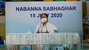The chief minister announced that the government will provide jobs to one family member of each of the frontline workers who have died.(ANI/Twitter) The chief minister announced that the government will provide jobs to one family member of each of the frontline workers who have died.(ANI/Twitter)