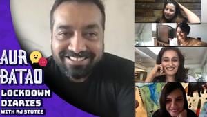 <p>Filmmakers Anurag Kashyap, Anvita Dutt, Ruchi Narain, Sooni Taraporevala and Netflix's director of International original film, India Srishti Behl Arya get candid with RJ Stutee in the latest episode of 'Aur Batao'. In this special episode &ndash; 'Lockdown Diaries', Anurag Kashyap & the other top directors talk about their films on Netflix and reveal why OTT film releases is a game changer. Aur Batao is not your regular photoshopped chat show but makes hanging out with celebs a different (and fun) ballgame. Watch the full video for more.</p>
